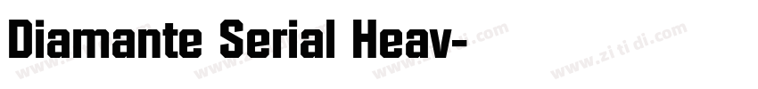 Diamante Serial Heav字体转换 Diamante Serial Heav字体转换